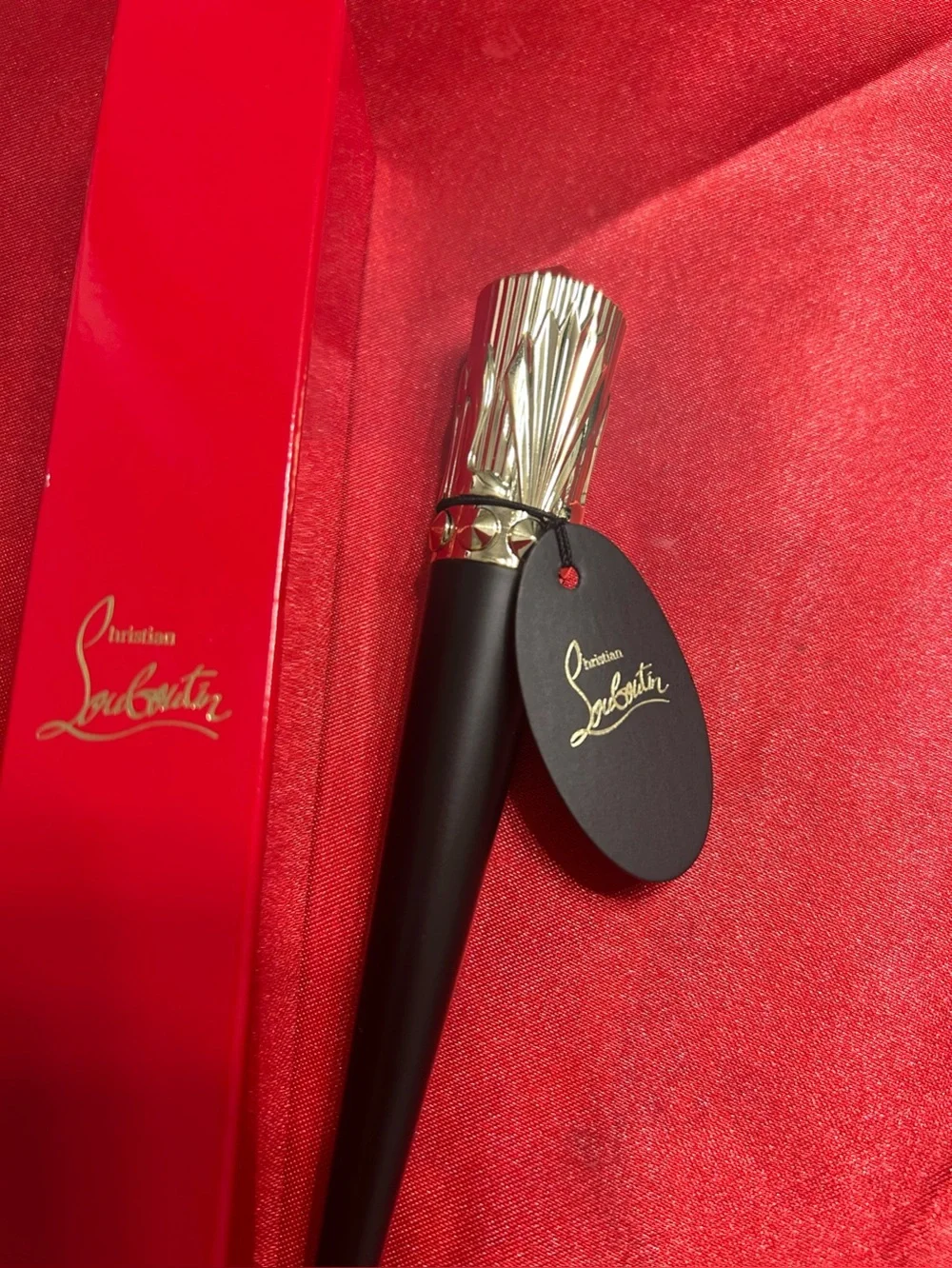 Christian Louboutin Rouge Stiletto Slimstick Lumi Matte Lipstick- Private Red